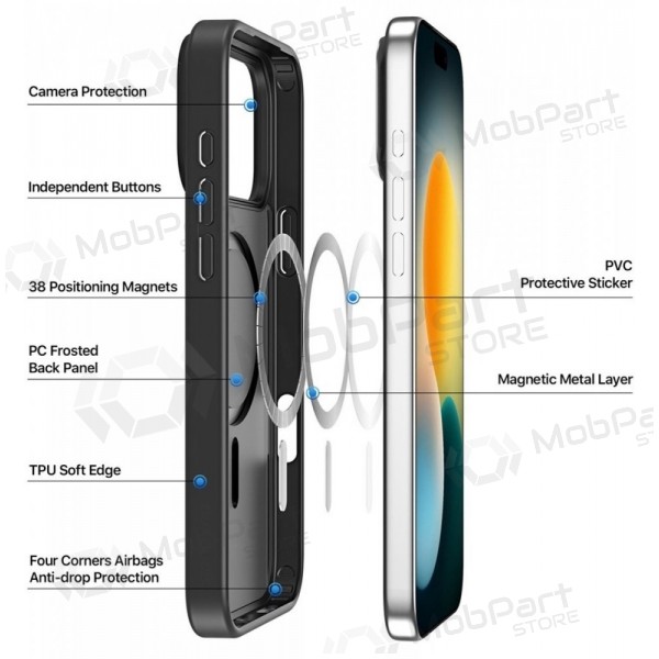 Funda para Apple iPhone Air -Dux Ducis Yind- (negra)