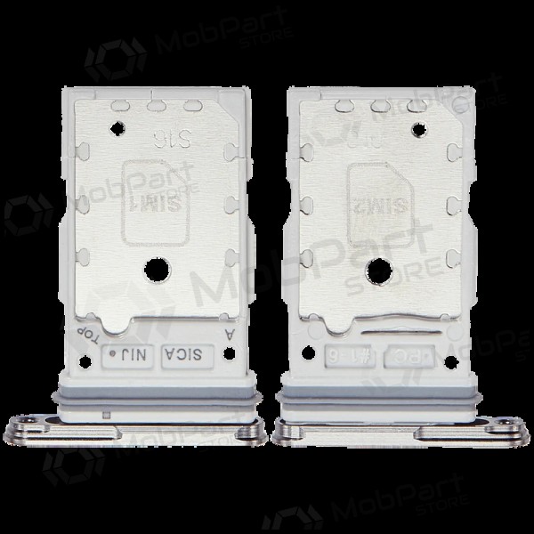 Bandeja Dual SIM para Samsung Galaxy S25, S25+ (Plateado) (Original)