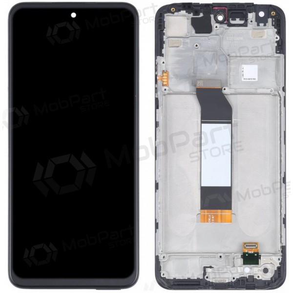 Xiaomi Redmi Note 10 5G / Redmi Note 10T 5G / Poco M3 Pro 5G pantalla (negro) (con un marco) (Premium) Xiaomi Redmi Note 10 5G / Redmi Note 10T 5G / Poco M3 Pro 5G pantalla (negro) (con un marco) (Premium)