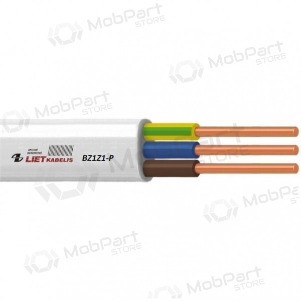 Cable flexible Lietkabelis BZ1Z1-P 3x2.5 mm² XLPE LSZH 100 m carrete