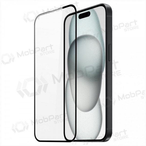 Apple iPhone 15 protector de pantalla de cristal templado 