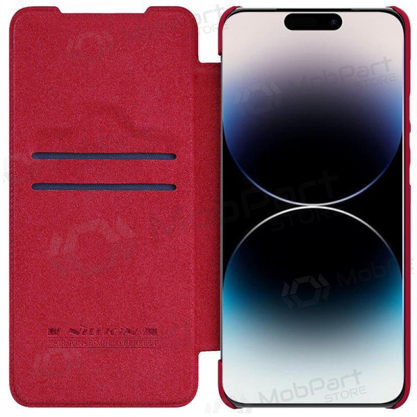 Samsung Galaxy S23 Plus funda „Nillkin Leather“ (rojo)