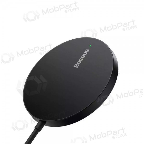 Cargador inalámbrico MagSafe Baseus Simple Mini 3 15 W negro