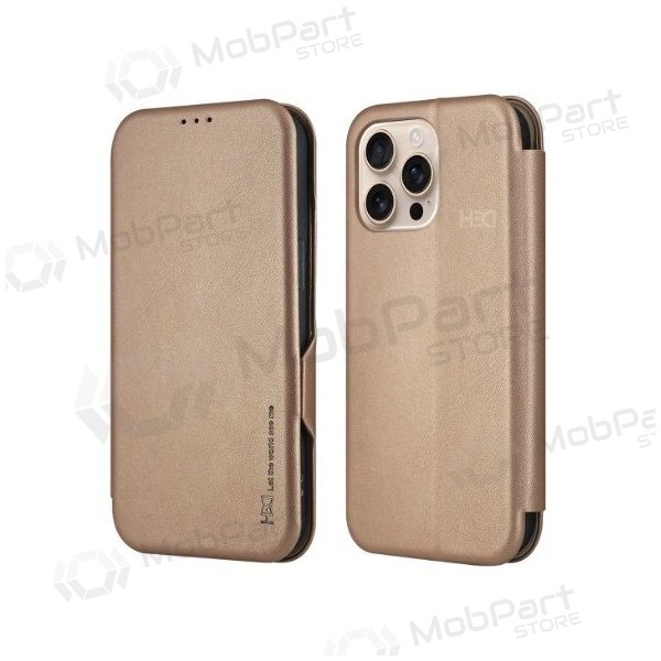 Samsung Galaxy A57 funda - HDD Classic Wallet Case (dorado)