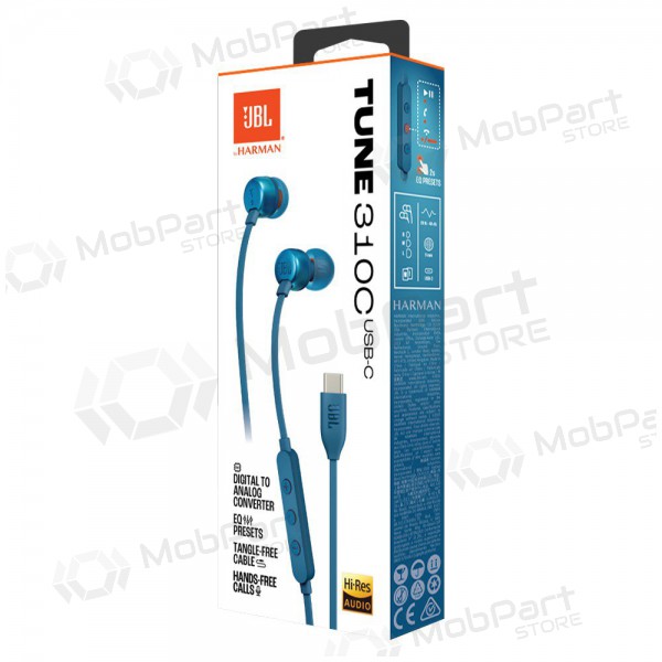 Auriculares JBL Tune 310C USB-C