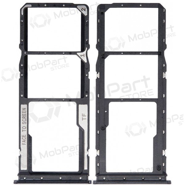 Soporte de tarjeta SIM para Xiaomi Poco M4 Pro 4G (negro)