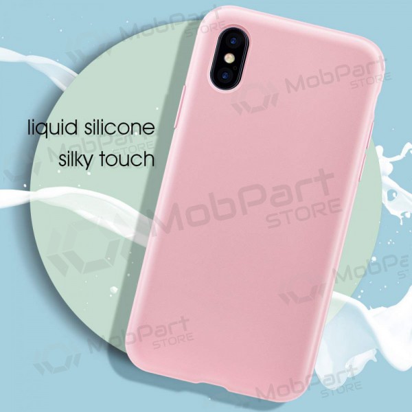 Funda para Apple iPhone 13 - Liquid Silicone - 1.5mm (rosa)
