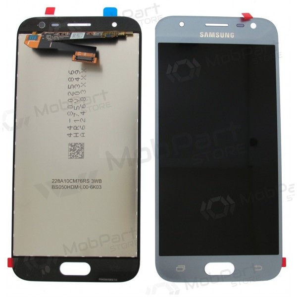 Samsung J330F Galaxy J3 (2017) pantalla (plata) (service pack) (original)