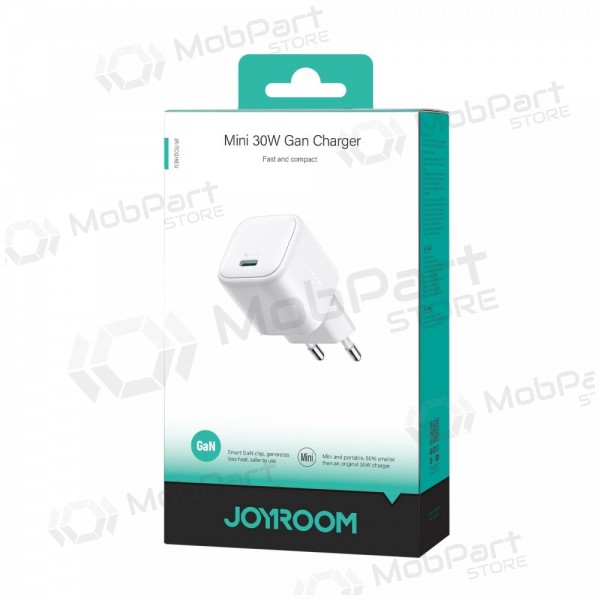 Cargador Joyroom JR-TCG15 30W GaN USB-C blanco