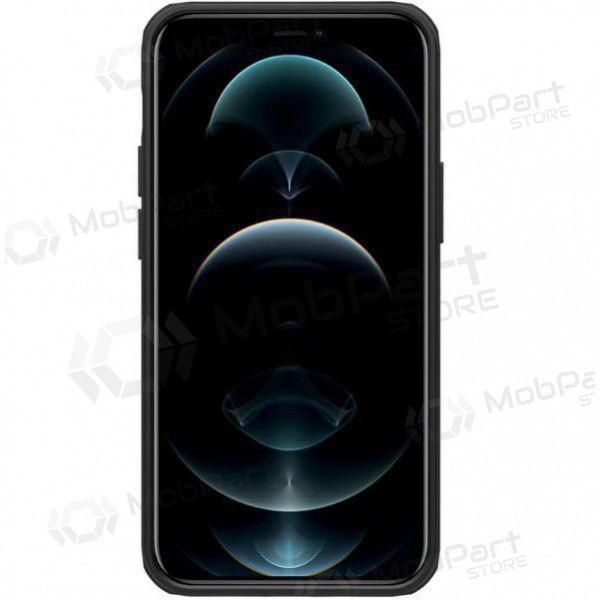 Apple iPhone 15 funda „Nillkin Frosted Shield“ (negro)