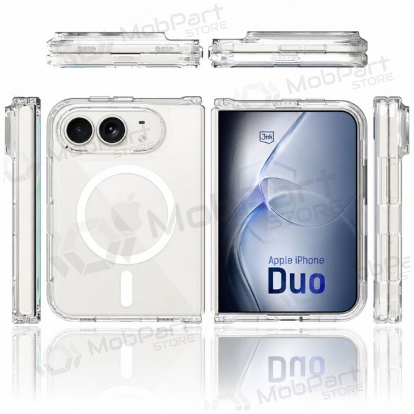 Funda para Apple iPhone Duo -3mk Armor MagCase- (transparente)