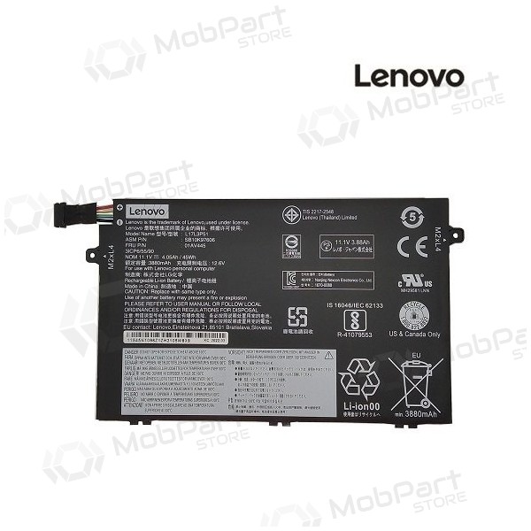 LENOVO L17L3P51, 3880mAh Bateria para portatil - PREMIUM LENOVO L17L3P51, 3880mAh Bateria para portatil - PREMIUM