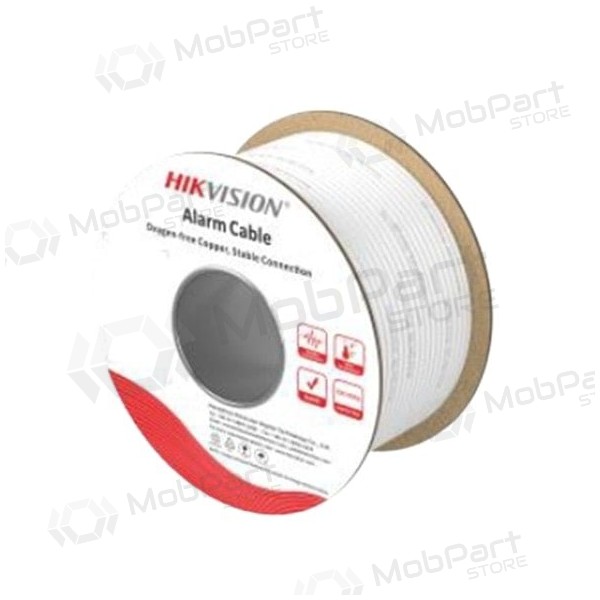Cable de seguridad Hikvision (6x0.22 Cu, Eca, 100 m)