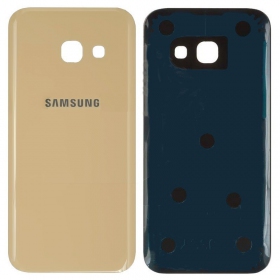 Samsung A320 Galaxy A3 2017 tapa trasera de la batería (dorado) (usada grade B, original)