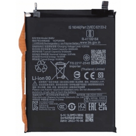 Batería Xiaomi Redmi Note 13 Pro 5G, Poco X6, acumulador (BM5V) (Premium)