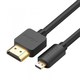 Cable HDMI Ugreen HD127 HDMI a Micro HDMI 1.5 m 4K 60 Hz negro