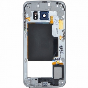 Samsung G925F Galaxy S6 Edge marco interno (gris / azul) (usada grade B, original)