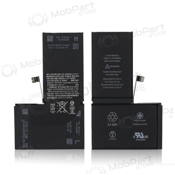 Apple iPhone X bateria / acumulador (2716mAh) - Premium