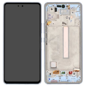 Samsung Galaxy A53 5G pantalla (azul) (con un marco) (original)