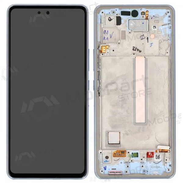 Samsung Galaxy A53 5G pantalla (azul) (con un marco) (original) Samsung Galaxy A53 5G pantalla (azul) (con un marco) (original)