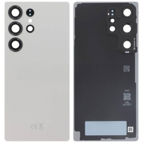 Tapa trasera para Samsung Galaxy S25 Ultra (gris) (original)