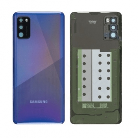 Samsung A415 Galaxy A41 2020 tapa trasera de la batería (azul) (usada grade C, original)