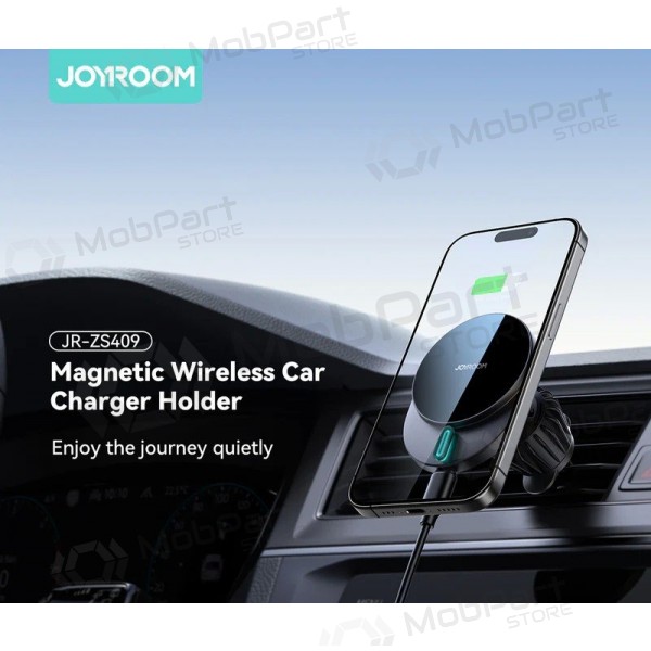 Automobilinis laikiklis-cargador Joyroom JR-ZS409 MagSafe 15W negro