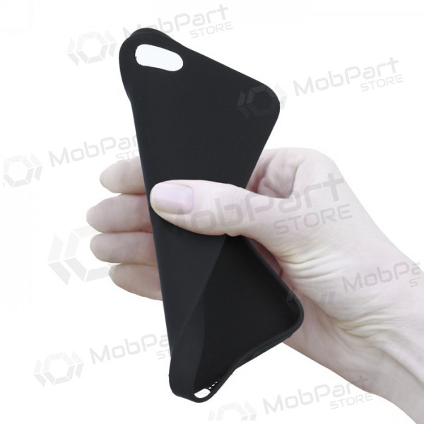 Funda para Apple iPhone X / XS - Rubber TPU (negra)
