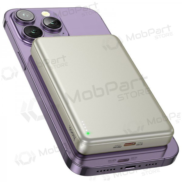 Batería externa Power Bank Hoco Q26A PD20W Magnetic 10000mAh negra