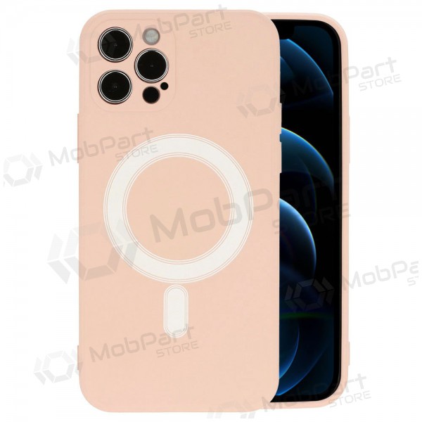 Funda para Apple iPhone 12 Pro Max - MagSilicone (color arena)