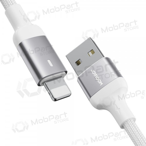 USB cable Joyroom S-UL012A10 USB to Lightning 2.4A 1.2m blanco