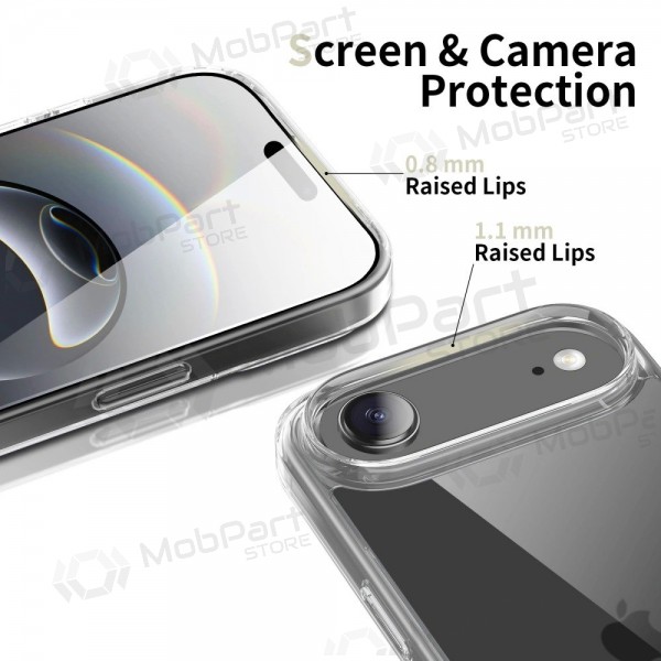 Funda para Apple iPhone Air -Tech-Protect Flexair Hybrid- (transparente)