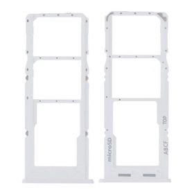 Samsung A236 Galaxy A23 5G Titular de la tarjeta SIM (blanco) (service pack) (original)