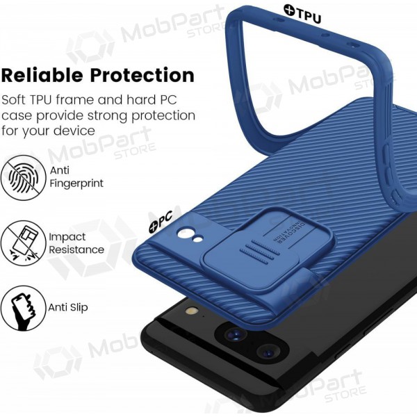 Google Pixel 7 funda „Nillkin CamShield Pro“ (azul)