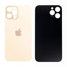 Apple iPhone 12 Pro tapa trasera de la batería (dorado) (bigger hole for camera)