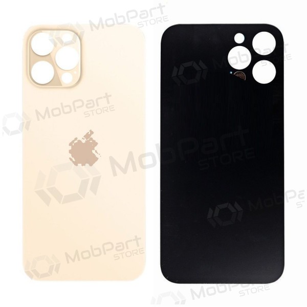 Apple iPhone 12 Pro tapa trasera de la batería (dorado) (bigger hole for camera)