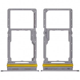 Soporte de tarjeta SIM para Samsung Galaxy A17 4G, A17 5G (gris) (original)