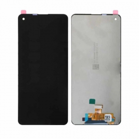 Ekranas Samsung A217F A21s su lietimui jautriu stikliuku Black ORG