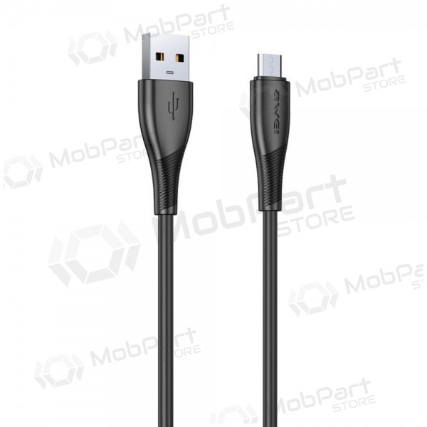 Cable micro USB Awei CL-182M USB-A a Micro USB 1 m negro