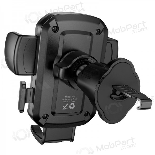 Soporte para teléfono de coche Hoco H64 (air vent) negro