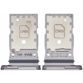 Soporte de tarjeta SIM dual para Samsung Galaxy S23 FE (grafito) (original)