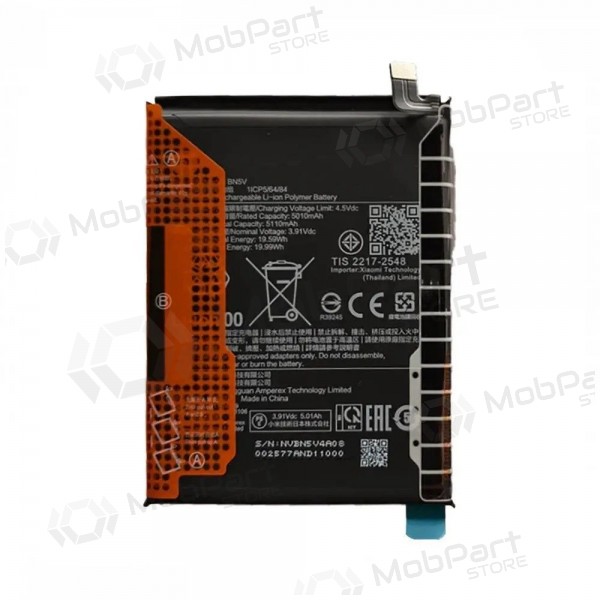 Xiaomi Redmi Note 14 Pro 5G, Poco X7 5G batería