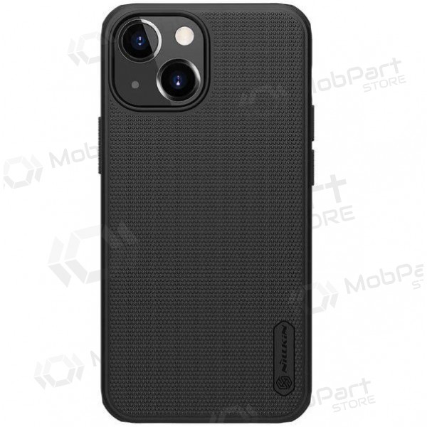 Apple iPhone 15 funda „Nillkin Frosted Shield“ (negro)