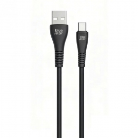 Cable Lightning Blue Star PJ-DG4-A USB-A a Lightning 1 m negro
