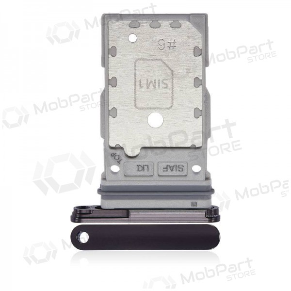 Samsung Galaxy S23 / S23 Plus Dual Titular de la tarjeta SIM (negro) (service pack) (original)