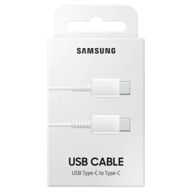 USB cable Samsung EP-DA705BWEGWW Type-C - Type-C 1.0m (blanco) (OEM)