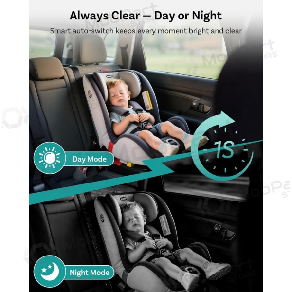 Adaptador inalámbrico CarPlay Ottocast Cabin Care CA520-T con función de niñera móvil negro