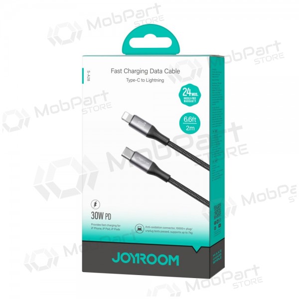 USB cable Joyroom S-A28 USB-C to Lightning 30W 2.0m negro