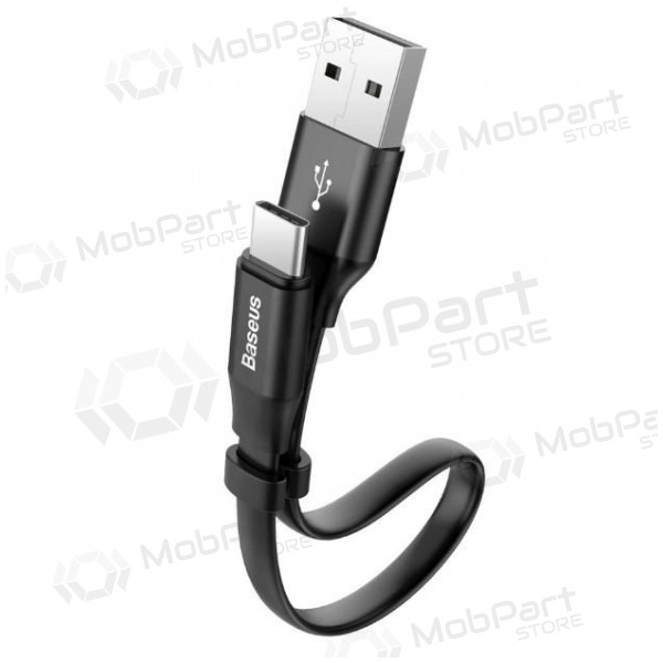 USB cable Baseus type-C 0.23m (2A) (negro)