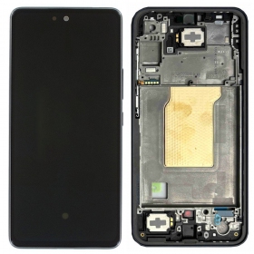 Samsung Galaxy A35 5G pantalla (negro) (con un marco) (original)
